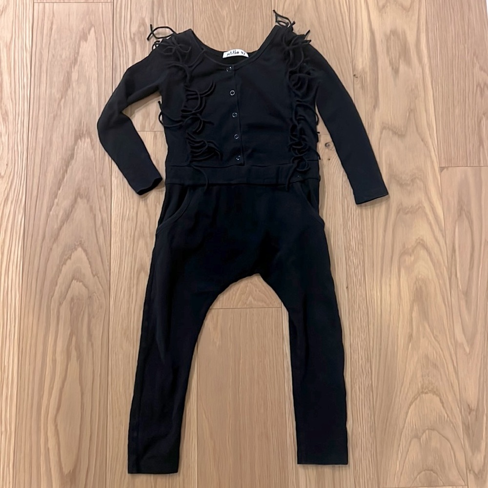 Petitbo fringe jumpsuit